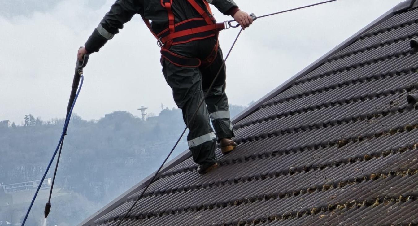 Nettoyage de toiture